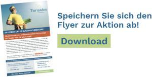 Flyer Teraske Rückenschmerzen